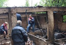 Ahır Yangınında 14 Büyükbaş Hayvan Telef Oldu !